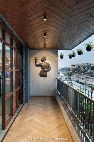 Studio Bilaang Office Entry Area
