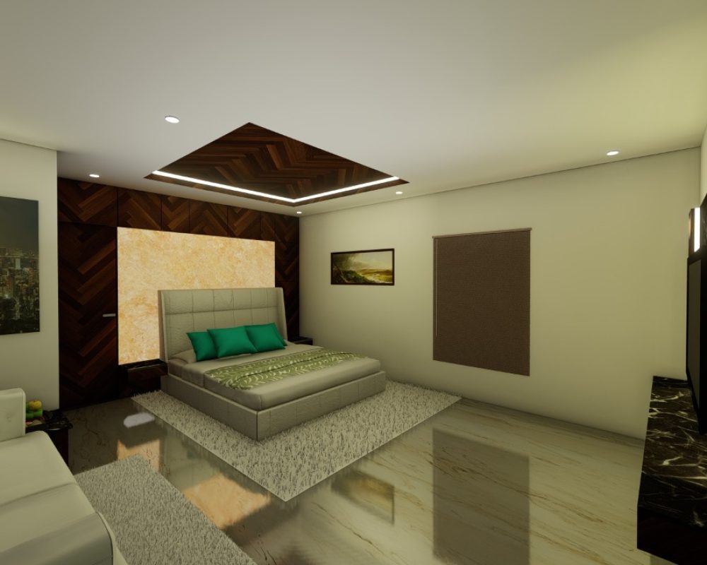 Residence interior - Bedroom 3d