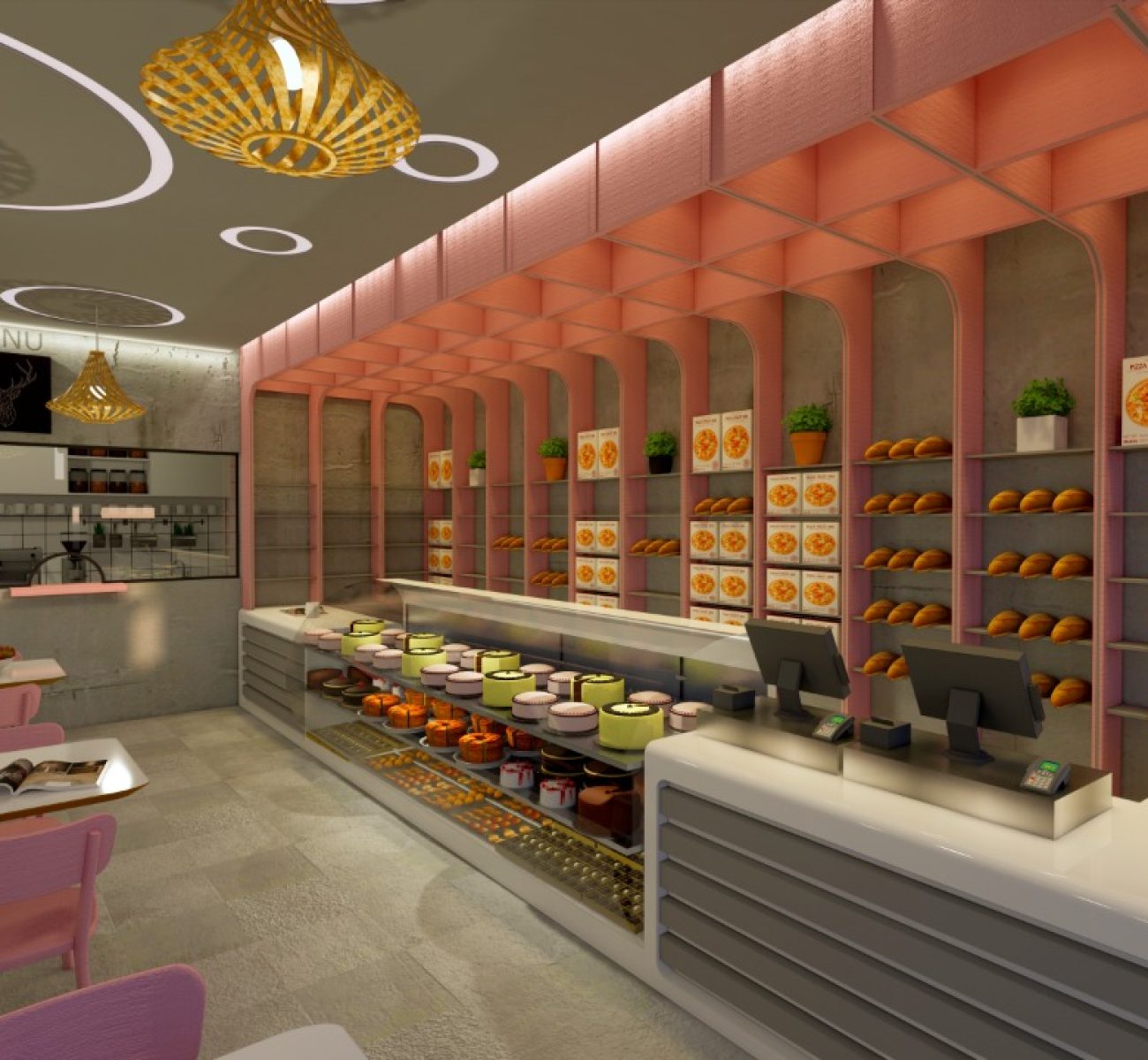 Hospitality Interior - Restaurant 3D