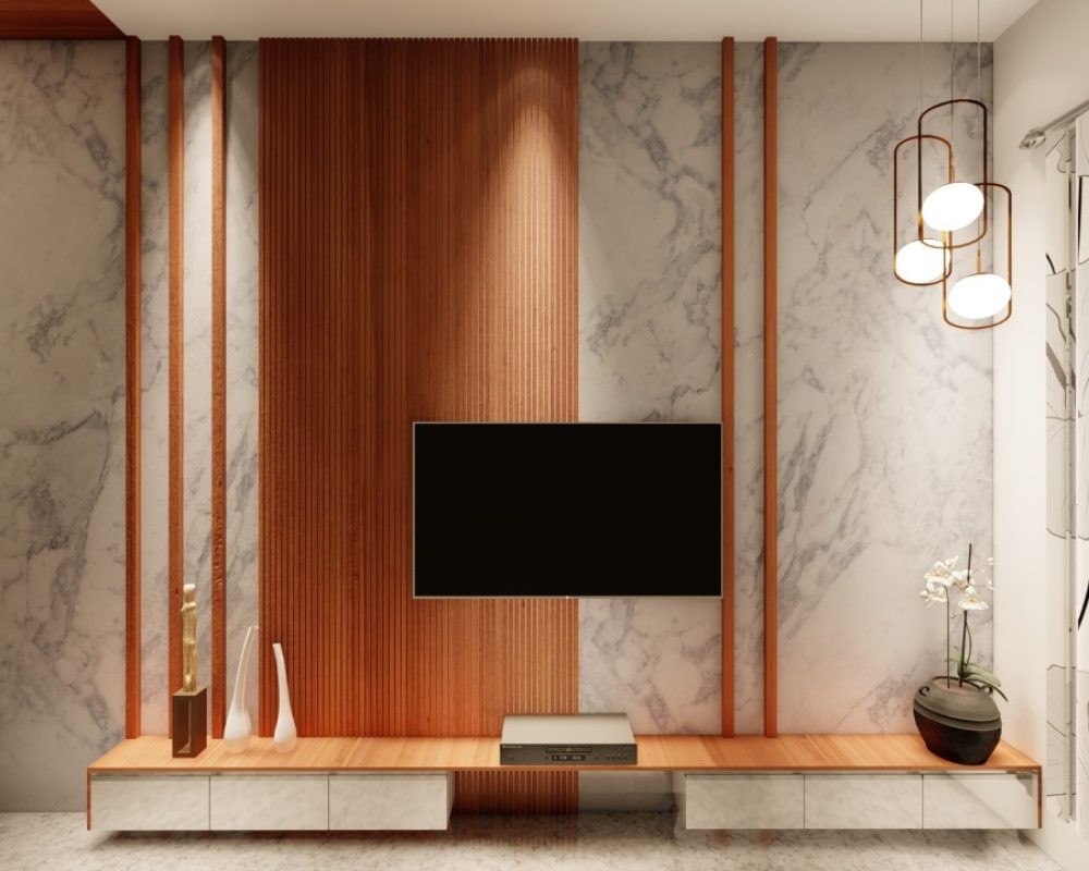 Residence interior - TV unit 3d